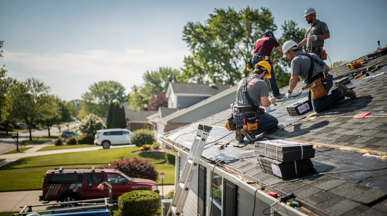 Roof Repair in Woosung, IL around you